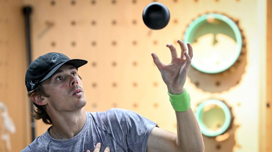 Alex de Minaur tunes up for the Australian Open. 