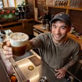 Brandon Jo, seen with the Mont Blanc, is the owner of Melbourne’s Good Measure Cafe.