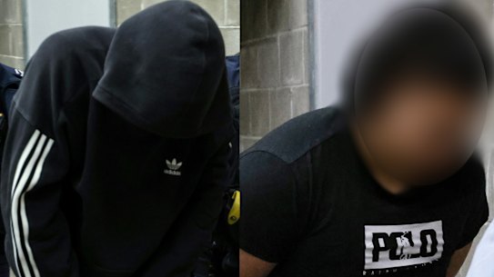 Two of the men charged over Thi Kim Tran’s murder.