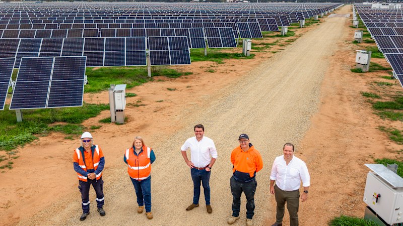 Google, AirTrunk data centre solar farm ready to hit the grid