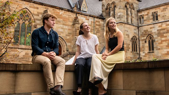 About 70 per cent of the students from St John’s College come from the country.