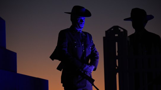 Anzac Day Dawn Service at Kings Park in 2019. 
