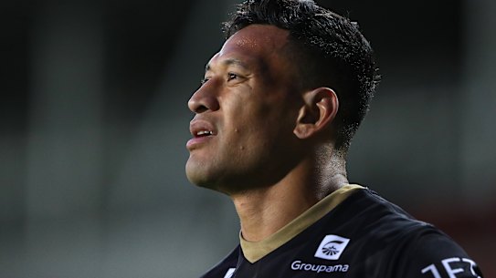 Israel Folau still wants to return to the NRL.