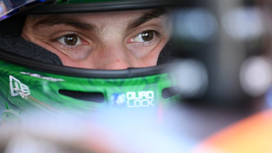 The laser-like focus of Oscar Piastri.