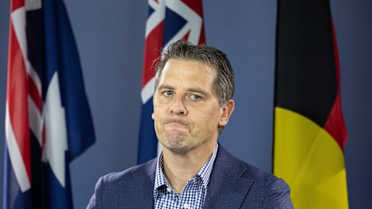 Health Minister Ryan Park. 