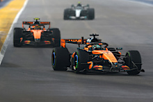 The McLaren duo.