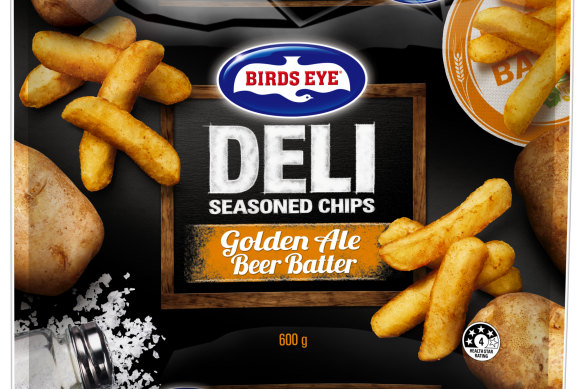 The golden ale beer battered chips from Birds Eye are elite.