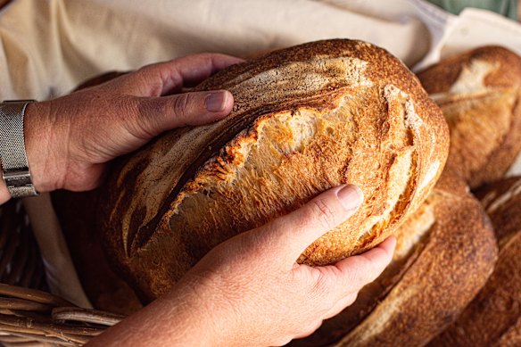 Blumes is known for its 18-hour fermented sourdough bread.