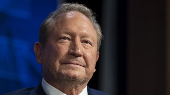 Billionaire Andrew Forrest.
