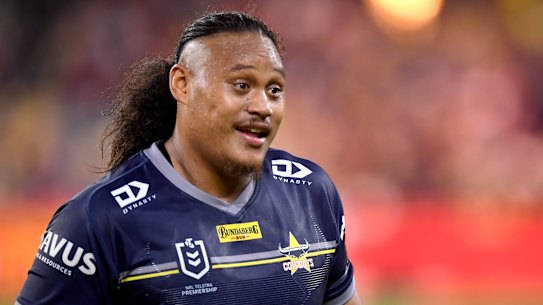 Luciano Leilua is set to make his NRL return.