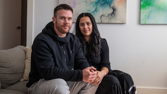 Liz and Robert Tierney's son Cooper had a mutation on his REDFOX1 gene. The couple are part of Mackenzie's Mission - a world first preconception carrier screening study to test 10,000 Australian couples for more than 500 genetic conditions they risk passing onto their children.