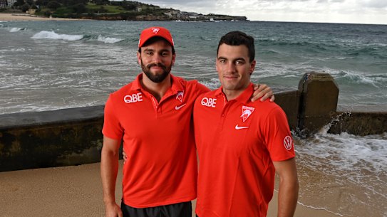 Paddy and Tom McCartin are about to play a grand final together for Sydney.