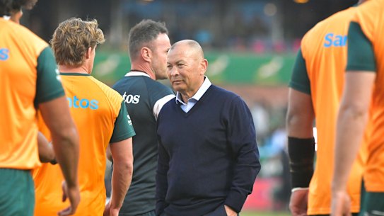 Eddie Jones’ second stint as Wallabies coach has not started well.