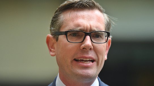 NSW Treasurer Dominic Perrottet is behind a push to provide rent relief for small businesses.