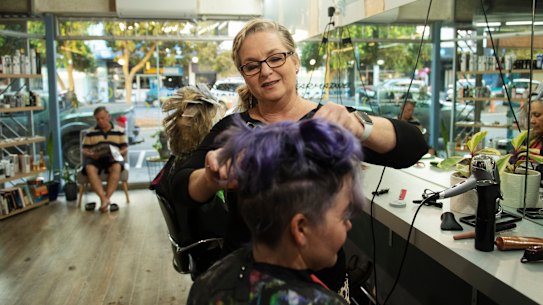 Needing more detail: Hairdresser Cherina Watts from Charmaine Hair Salon in Lismore. 