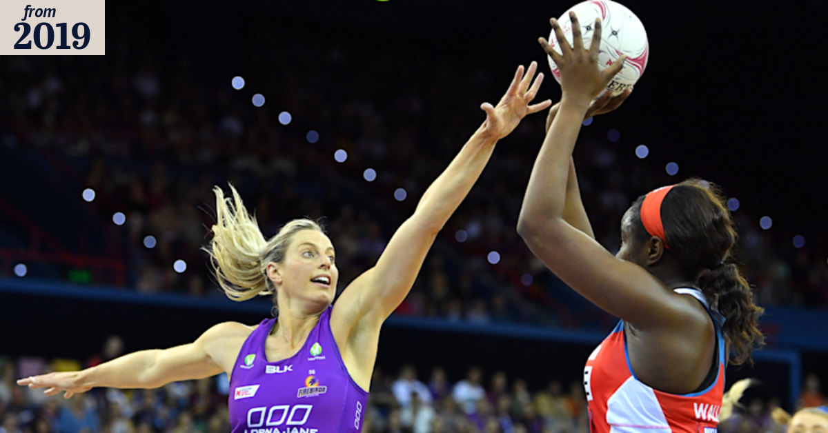 Premier fires first pass at Queensland's new $44 million Netball Centre