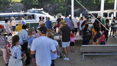 Demand for ferry services on the Parramatta River soars over the summer months.