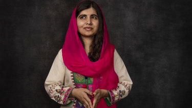 Malala Yousafzai in Sydney.