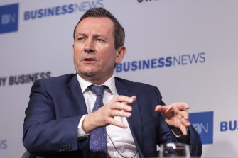 WA Premier Mark McGowan.