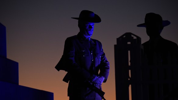 Anzac Day Dawn Service at Kings Park in 2019. 
