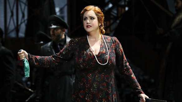 Natalie Aroyan's run as Odabella in Attila was cut short.
