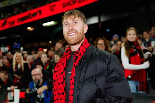 Essendon’s Dyson Heppell was not given a farewell game in front of home fans.