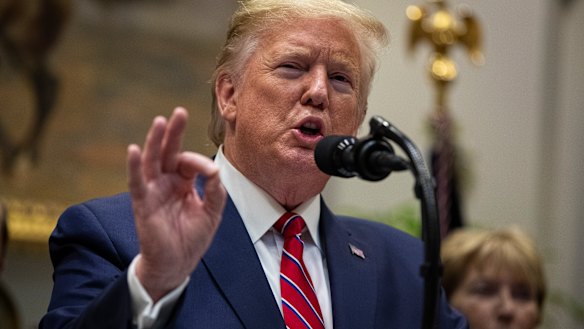 President Donald Trump tweeted furiously on Friday.