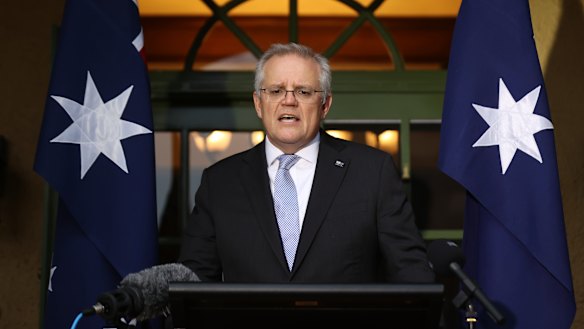 Mr Morrison said the current support program had been designed to deal with “the problem we have right now”.