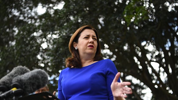 Queensland Premier Annastacia Palaszczuk said they would review border restrictions every month.