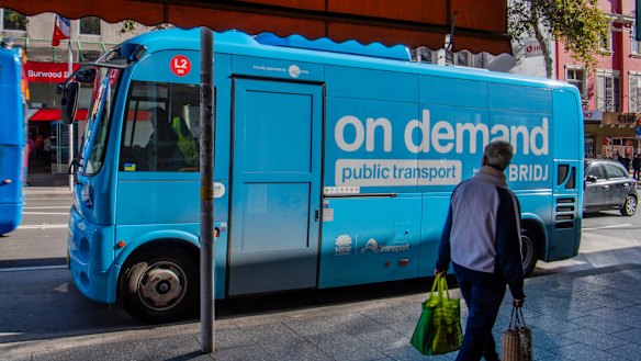 On-demand buses are rolling out across Sydney.