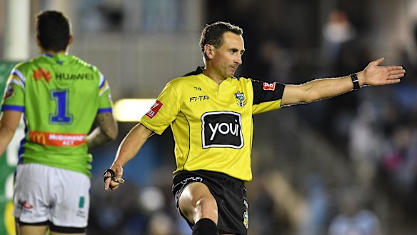 The fans will have their say on whether the NRL's decision to revert to one referee has been a success.