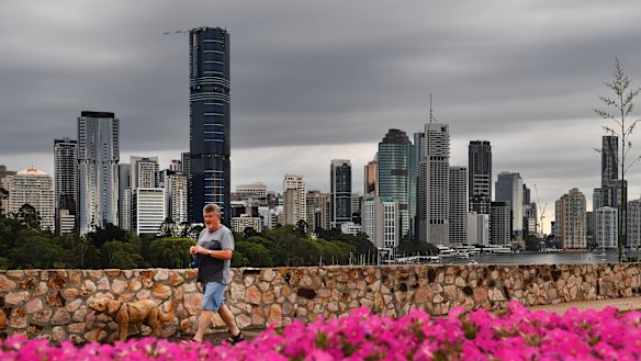From mid-Wednesday to early Thursday, showers and storms are forecast in the south-east, including Brisbane.
