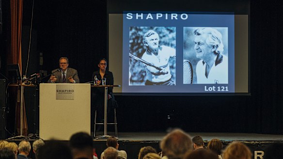 More than 200 of former prime minister Bob Hawke's possessions were up for auction.