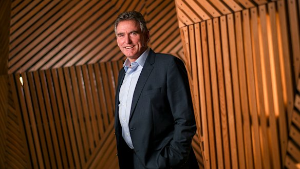 NAB CEO Ross McEwan said the MLC sale would enable a return to core banking operations. 