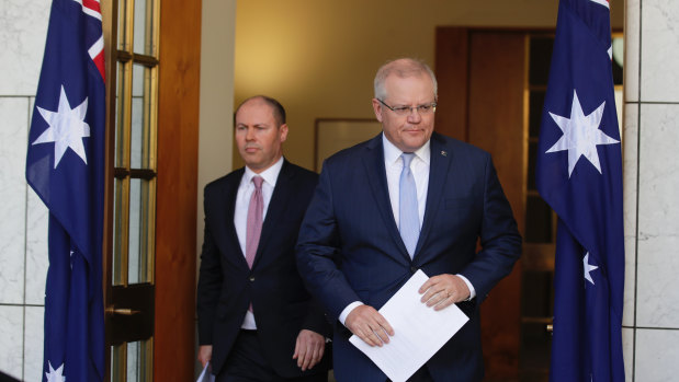 "This is a tough day for Australia. A very tough day," said Prime Minister Scott Morrison at a press conference in Canberra after the release of jobs figures.
