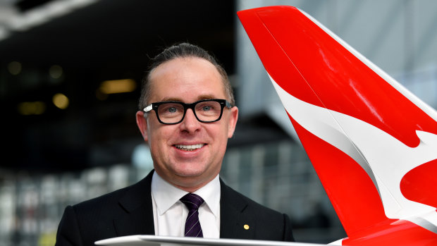 Qantas CEO Alan Joyce. 