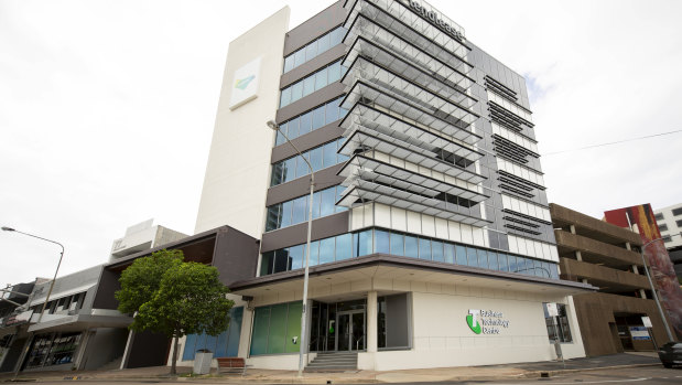 Telstra's new Business Technology Centre in Townsville. 28 will be rolled out around Australia. 
