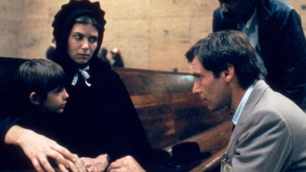 Lukas Haas, Kelly McGillis and Harrison Ford in Witness.