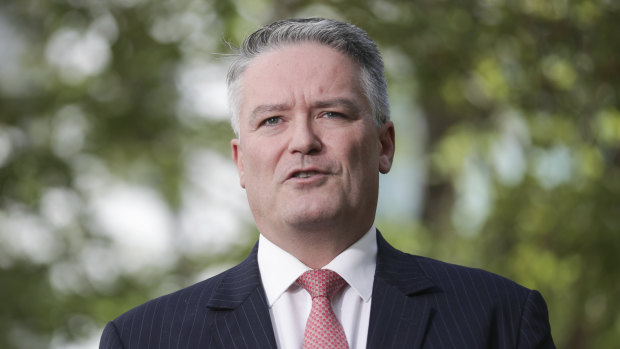 Finance Minister Matthias Cormann.  