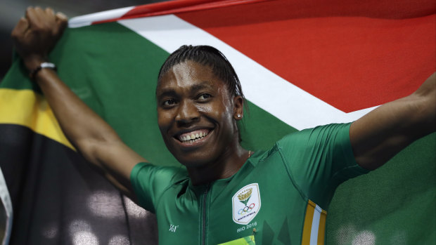 South Africa's Caster Semenya has hyperandrogenism, which results in naturally occurring high levels of testosterone in women.