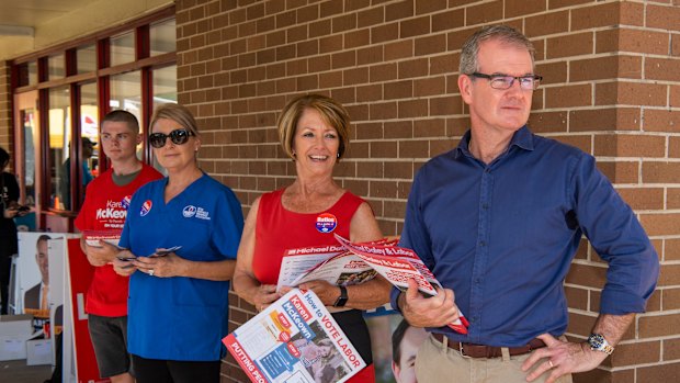 Michael Daley with Karen McKeow