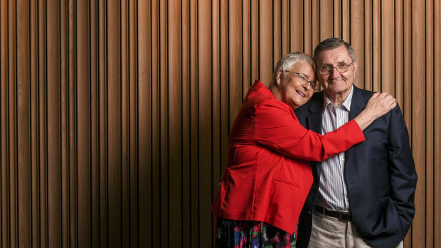 John and Cathy Roth: "I’ve always fought against things in life and he’s taught me acceptance. Just being together we’re happy. And if and when I don’t have him, I’ve got the most amazing memories."