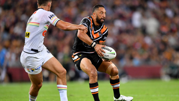 Vintage: Benji Marshall returned from injury to haunt his former coach Ivan Cleary.