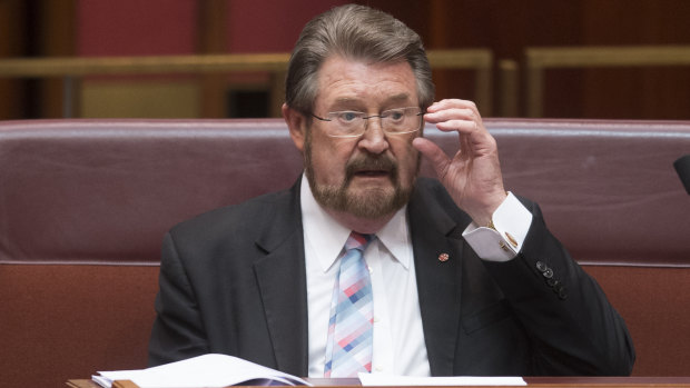 Senator Derryn Hinch.