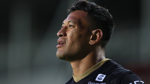 Israel Folau still wants to return to the NRL.