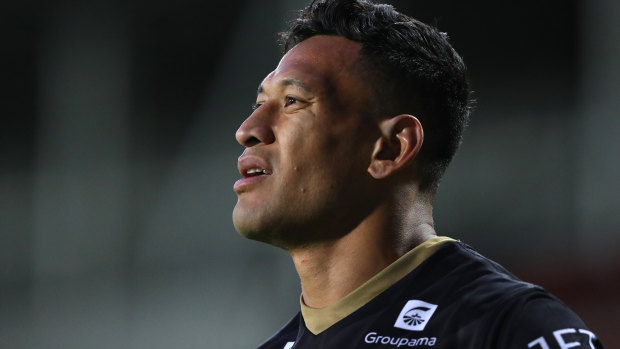 Israel Folau still wants to return to the NRL.