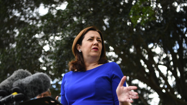 Queensland Premier Annastacia Palaszczuk said they would review border restrictions every month.