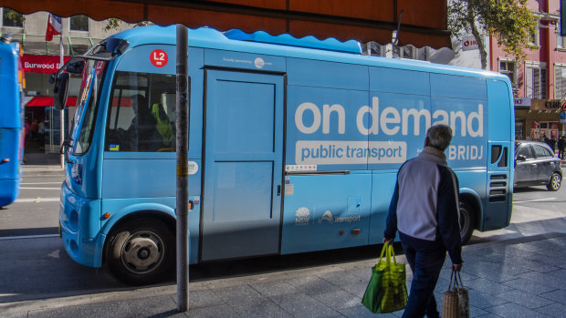 On-demand buses are rolling out across Sydney.