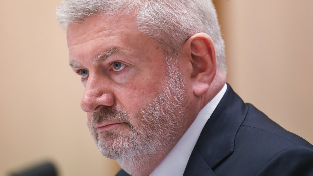 Communications Minister Mitch Fifield says auDA needs to change its ways.