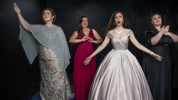 Eight finalists of the Sydney Opera Eisteddfod are women.